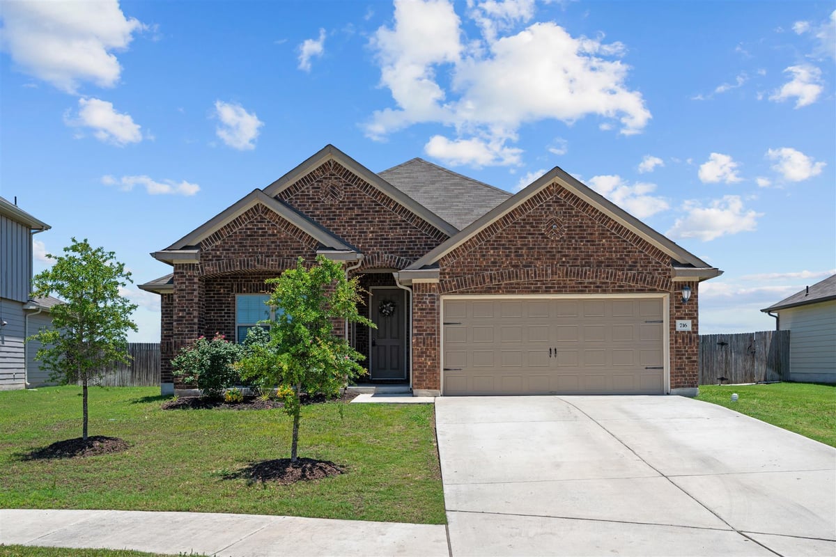 View 716 Sassafras ST in Highlands 716 Sassafras ST - front exterior - Luxury home in Highlands, Hutto, TX