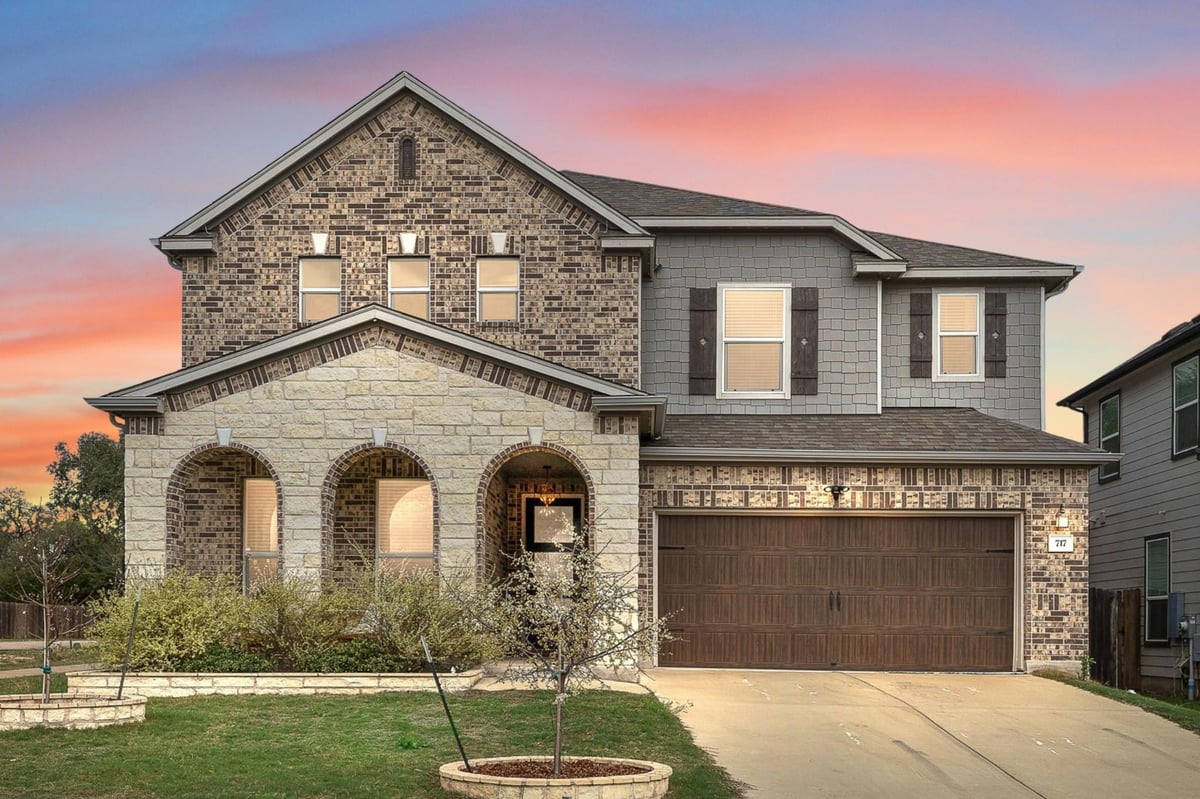 View 717 Priscilla Ct in Haven Oaks 717 Priscilla Ct - front exterior - Luxury home in Haven Oaks, Leander, TX