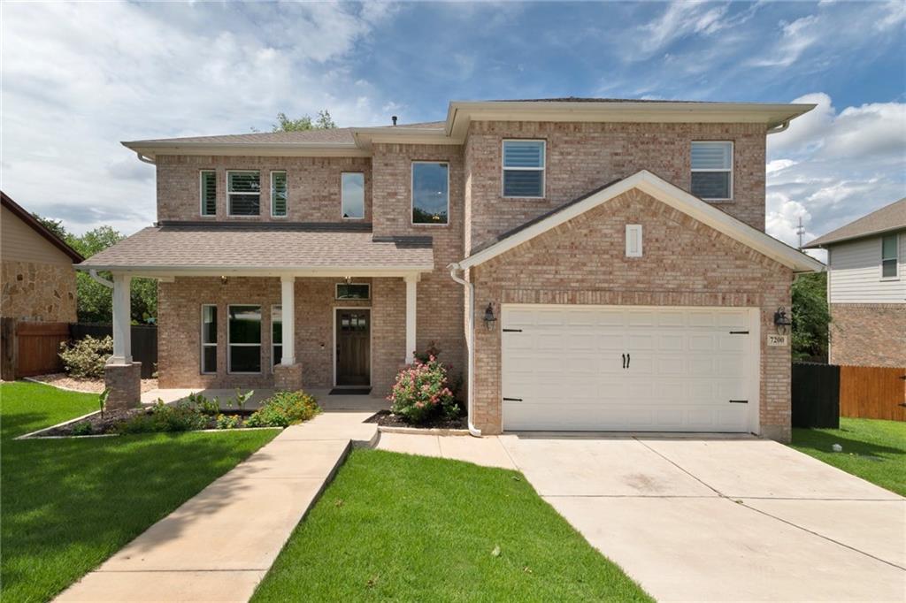 7200 Via Correto Dr - front exterior - Luxury home in Heights At Loma Vista, Austin, TX