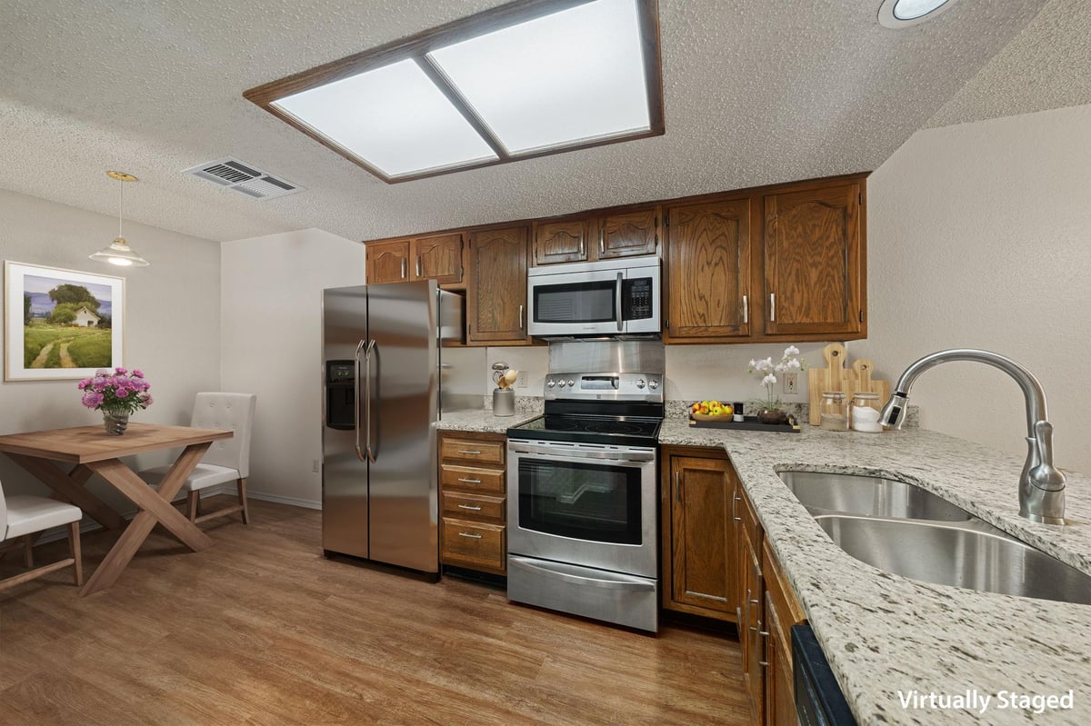 Kitchen at 7205 Waldon Dr Unit #N208 - 3 bed 2 bath home
