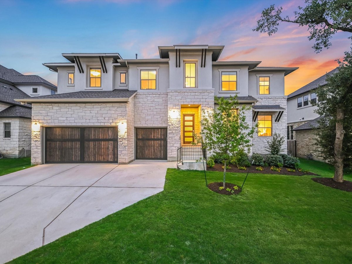 View 7208 Vicenza Dr in Avana 7208 Vicenza Dr - front exterior - Luxury home in Avana, Austin, TX