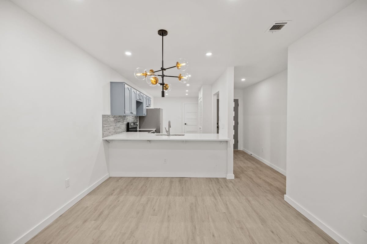Primary bedroom at 7211 Lakewood Dr Unit #C111 - 2 bed 2 bath home