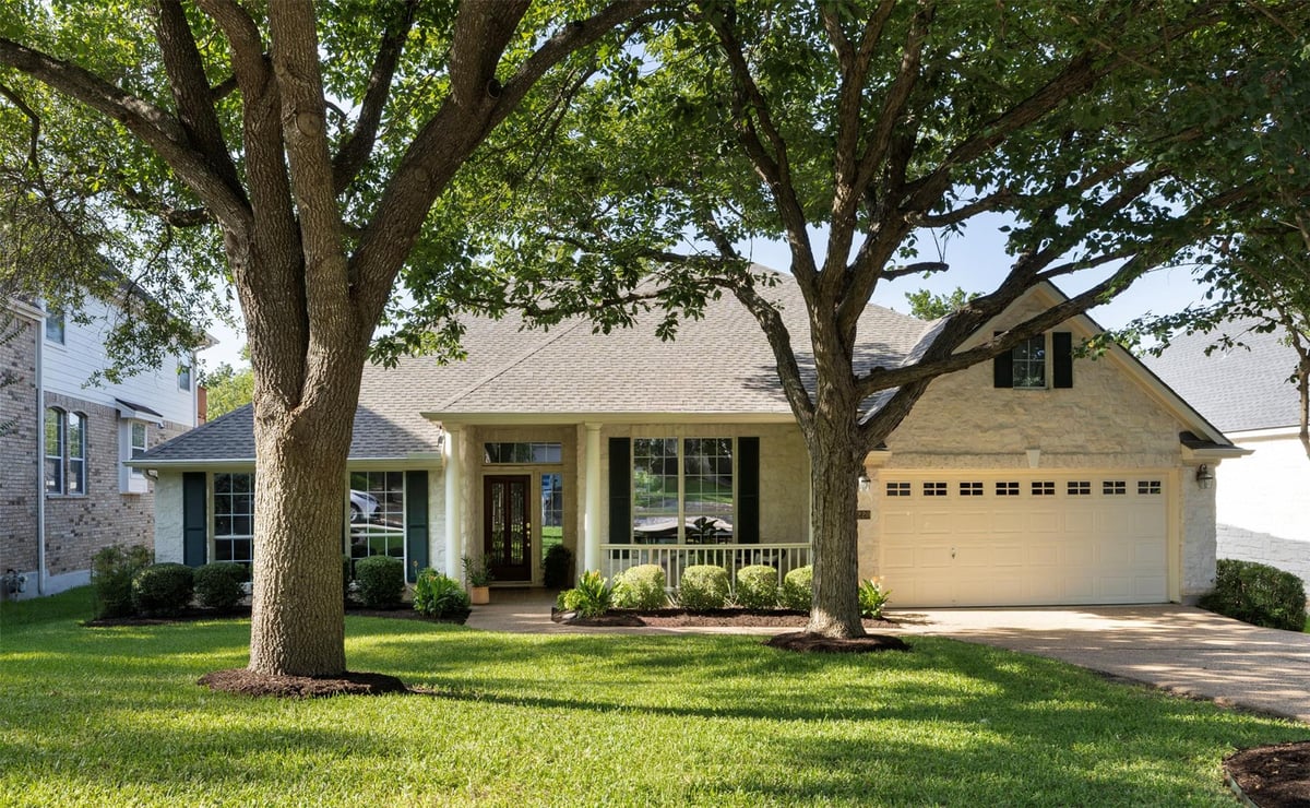 View 7220 Fabion DR in Great Hills Sec 31 7220 Fabion DR - front exterior - Luxury home in Great Hills Sec 31, Austin, TX