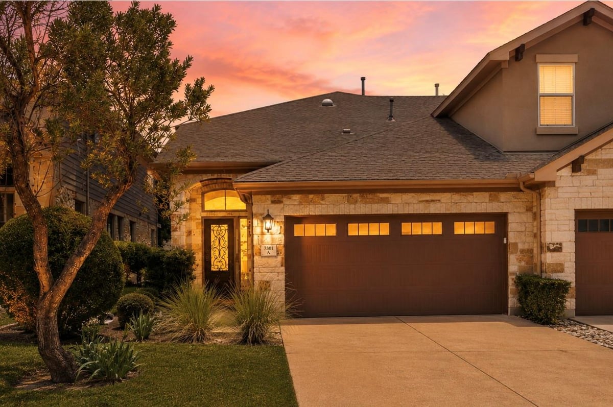 View 7301 Bandera Ranch TRL Unit #A in Colina Vista Condo Amd 7301 Bandera Ranch TRL Unit #A - front exterior - Luxury home in Colina Vista Condo Amd, Austin, TX