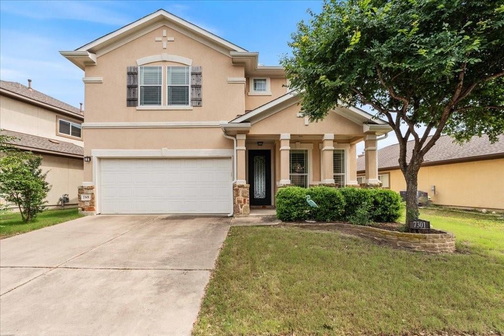 View 7301 Lookout Bluff TER Unit #D7 in Aviara Condo 7301 Lookout Bluff TER Unit #D7 - front exterior - Luxury home in Aviara Condo, Austin, TX