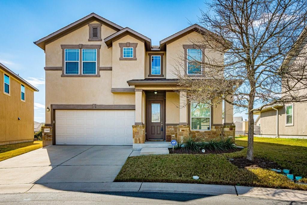 View 7305 Morning Sunrise Cv Unit #B-5 in Aviara 7305 Morning Sunrise Cv Unit #B-5 - front exterior - Luxury home in Aviara, Austin, TX