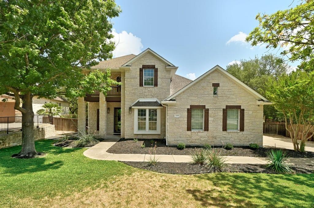 View 7308 Doswell Ln in Hielscher Sec 11 7308 Doswell Ln - front exterior - Luxury home in Hielscher Sec 11, Austin, TX