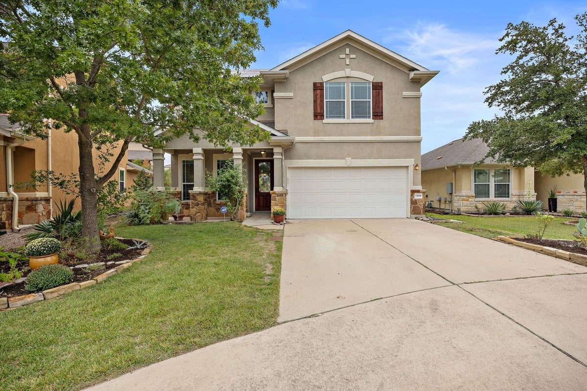 View 7308 Rimcrest CV Unit #A-8 in Aviara Condo 7308 Rimcrest CV Unit #A-8 - front exterior - Luxury home in Aviara Condo, Austin, TX