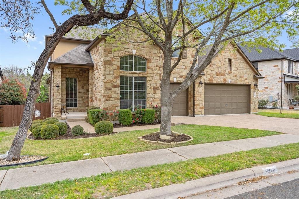 View 7320 Mitra Dr in Meridian 7320 Mitra Dr - front exterior - Luxury home in Meridian, Austin, TX