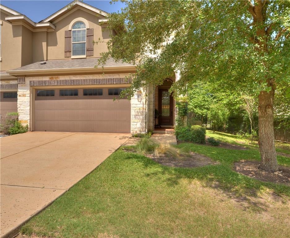 View 7328 COLINA VISTA Loop Unit #B in Colina Vista Condo Amd 7328 COLINA VISTA Loop Unit #B - front exterior - Luxury home in Colina Vista Condo Amd, Austin, TX