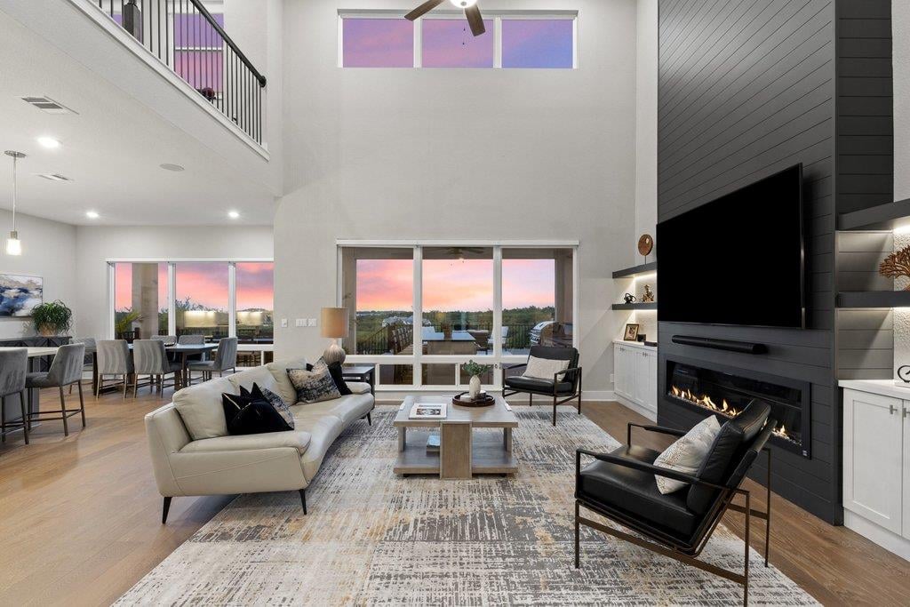 Living area at 7337 Jument Dr - 4 bed 3 bath home