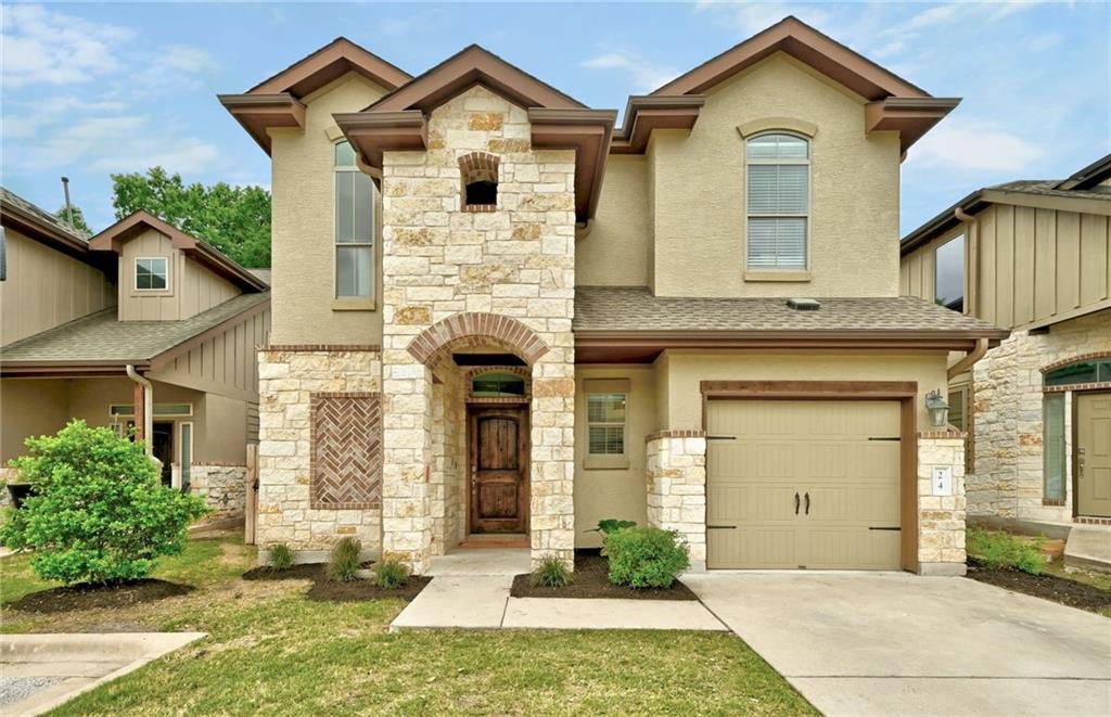 View 7337 Menchaca Rd Unit #24 in Southbridge Villas Ph II Amd 7337 Menchaca Rd Unit #24 - front exterior - Luxury home in Southbridge Villas Ph II Amd, Austin, TX