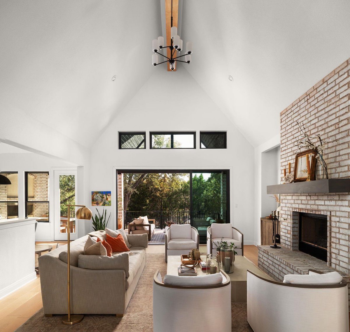 Living area at 734 Bridge Water Loop - 4 bed 4 bath home