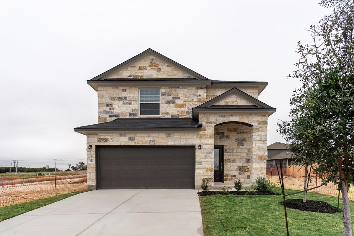 View 740 Barbary Coast Ln in Sonterra 740 Barbary Coast Ln - front exterior - Luxury home in Sonterra, Jarrell, TX