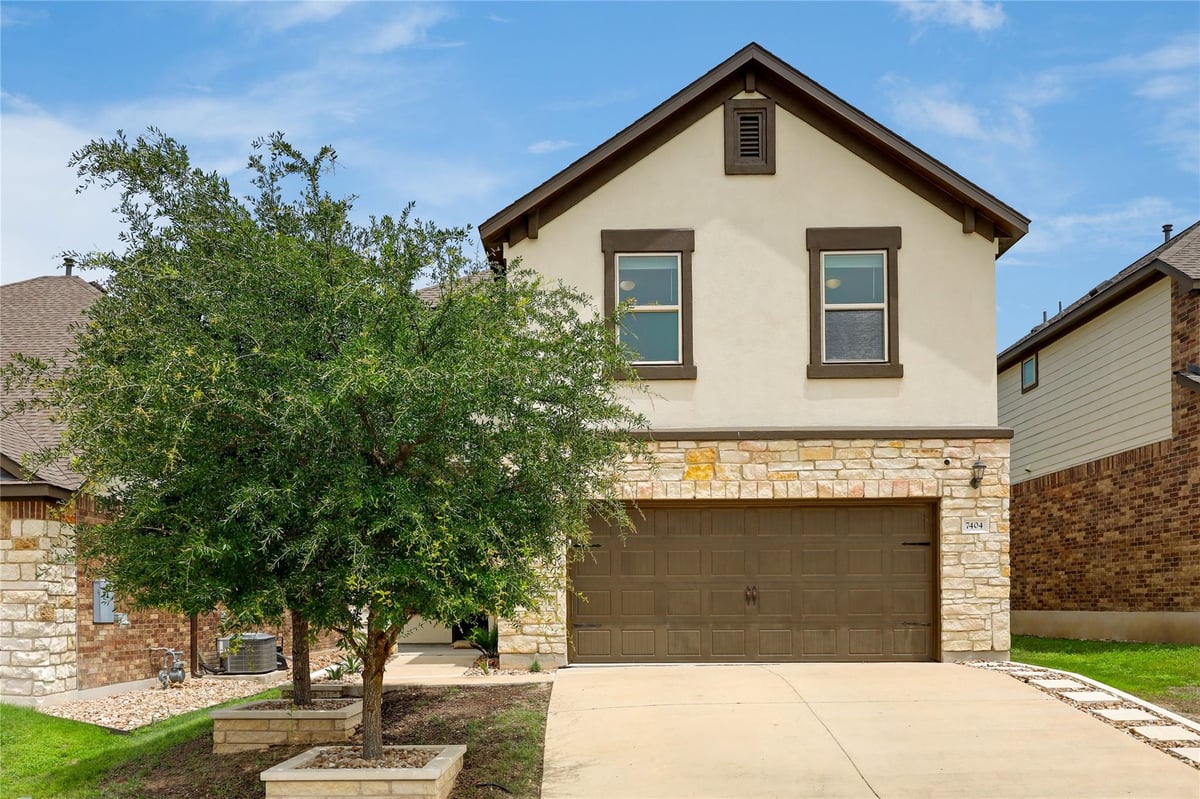 View 7404 Albany Dr in Bellingham Meadows 7404 Albany Dr - front exterior - Luxury home in Bellingham Meadows, Austin, TX