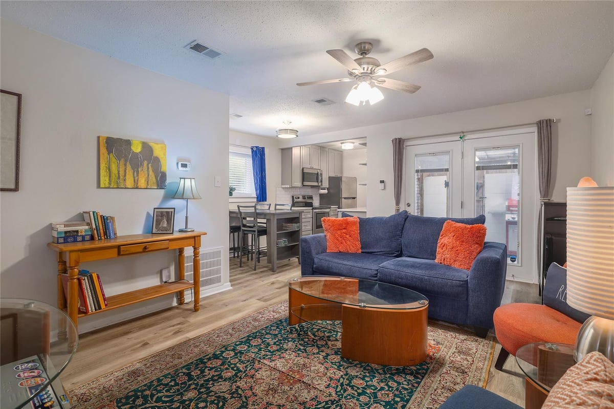 Primary bedroom at 7406 Shadow Hill Dr Unit #108 - 1 bed 1 bath home