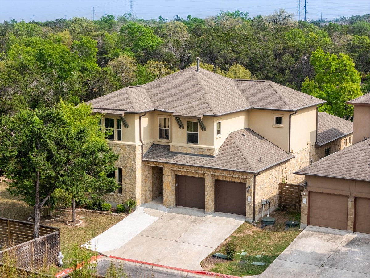 View 7407 Senger Pl Unit #27 in Preserve At Four Points Centre 7407 Senger Pl Unit #27 - front exterior - Luxury home in Preserve At Four Points Centre, Austin, TX