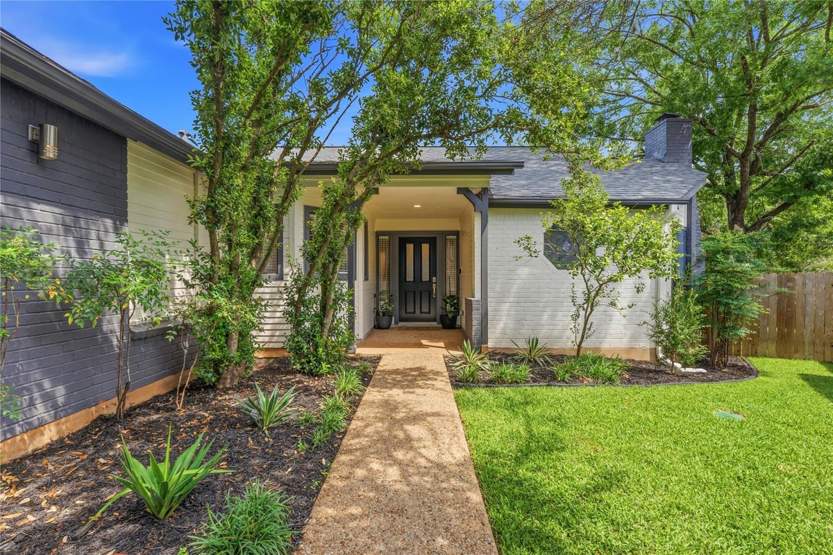 View 7413 Lakewood DR in Lakewood 7413 Lakewood DR - front exterior - Luxury home in Lakewood, Austin, TX