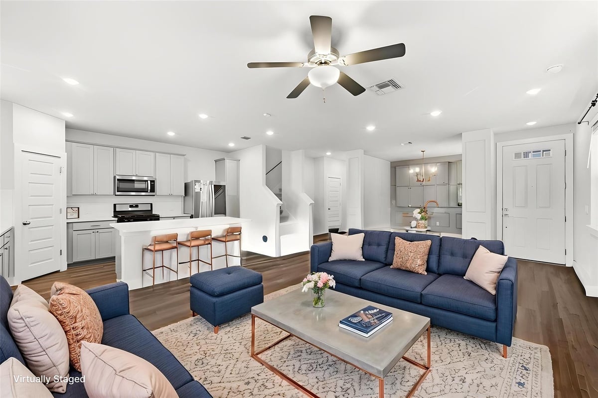 Primary bedroom at 7416 Travertine Spring Dr - 3 bed 2 bath home
