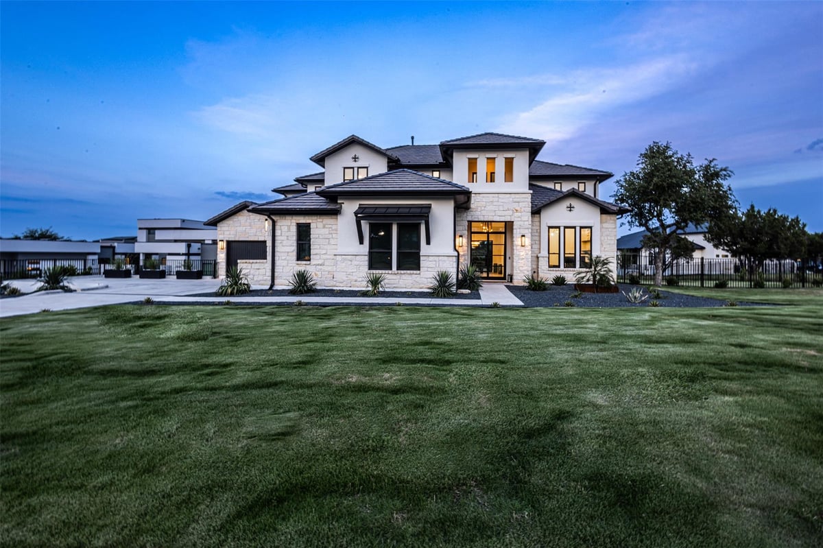 View 7417 Davenport Divide RD in Sweetwater Ranch Sec 2 Village E1 7417 Davenport Divide RD - front exterior - Luxury home in Sweetwater Ranch Sec 2 Village E1, Austin, TX