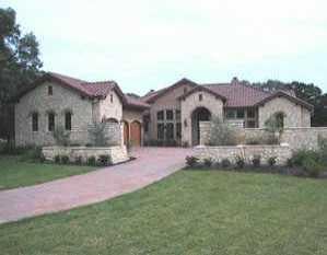 7420 Oak Shore DR - front exterior - Luxury home in Greenshores on Lake Austin, Austin, TX