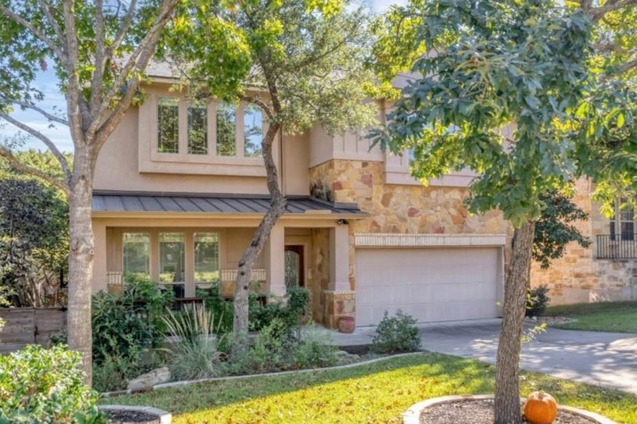 View 7429 Bonniebrook DR in Lantana Single Family Sec 02 7429 Bonniebrook DR - front exterior - Luxury home in Lantana Single Family Sec 02, Austin, TX