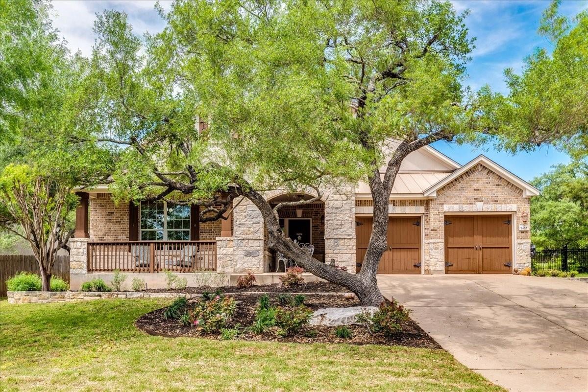 View 7432 Brecourt Manor Way in Circle C 7432 Brecourt Manor Way - front exterior - Luxury home in Circle C, Austin, TX