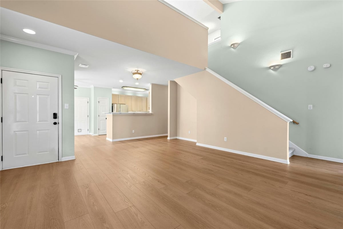 Primary bedroom at 7500 Shadowridge Run Unit #34 - 4 bed 3 bath home