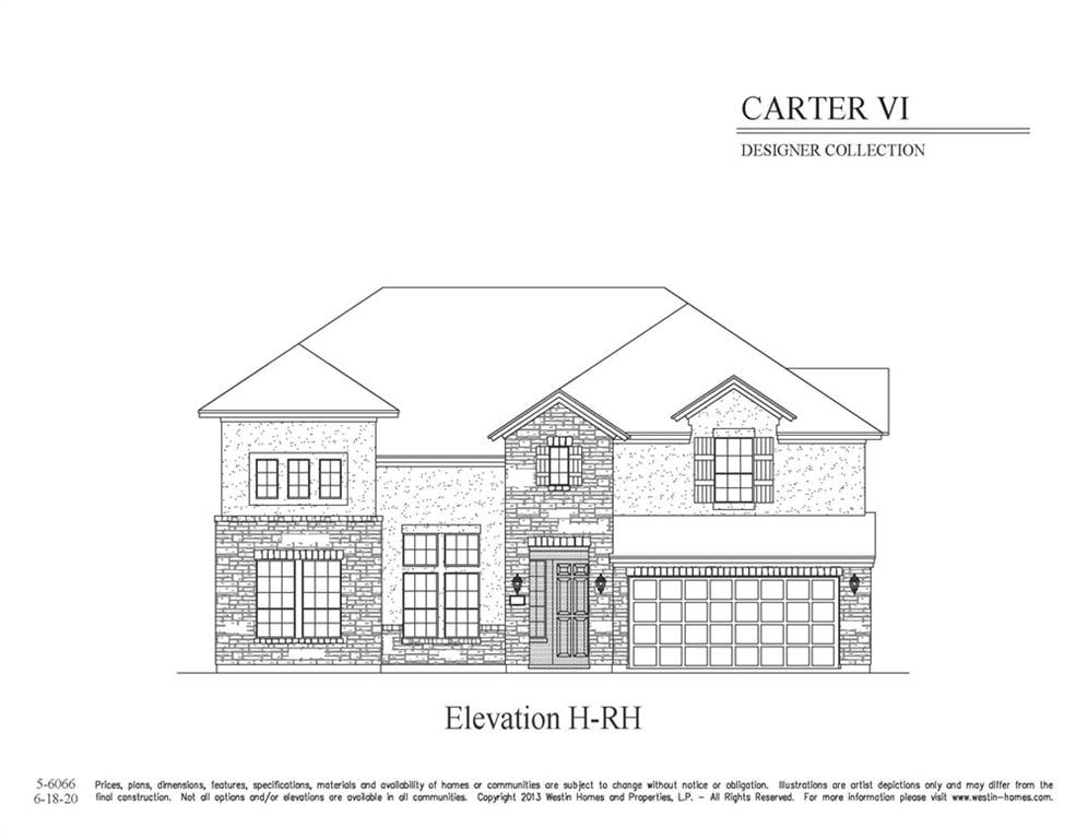 View 7501 Ecureil DR in Provence 7501 Ecureil DR - front exterior - Luxury home in Provence, Austin, TX