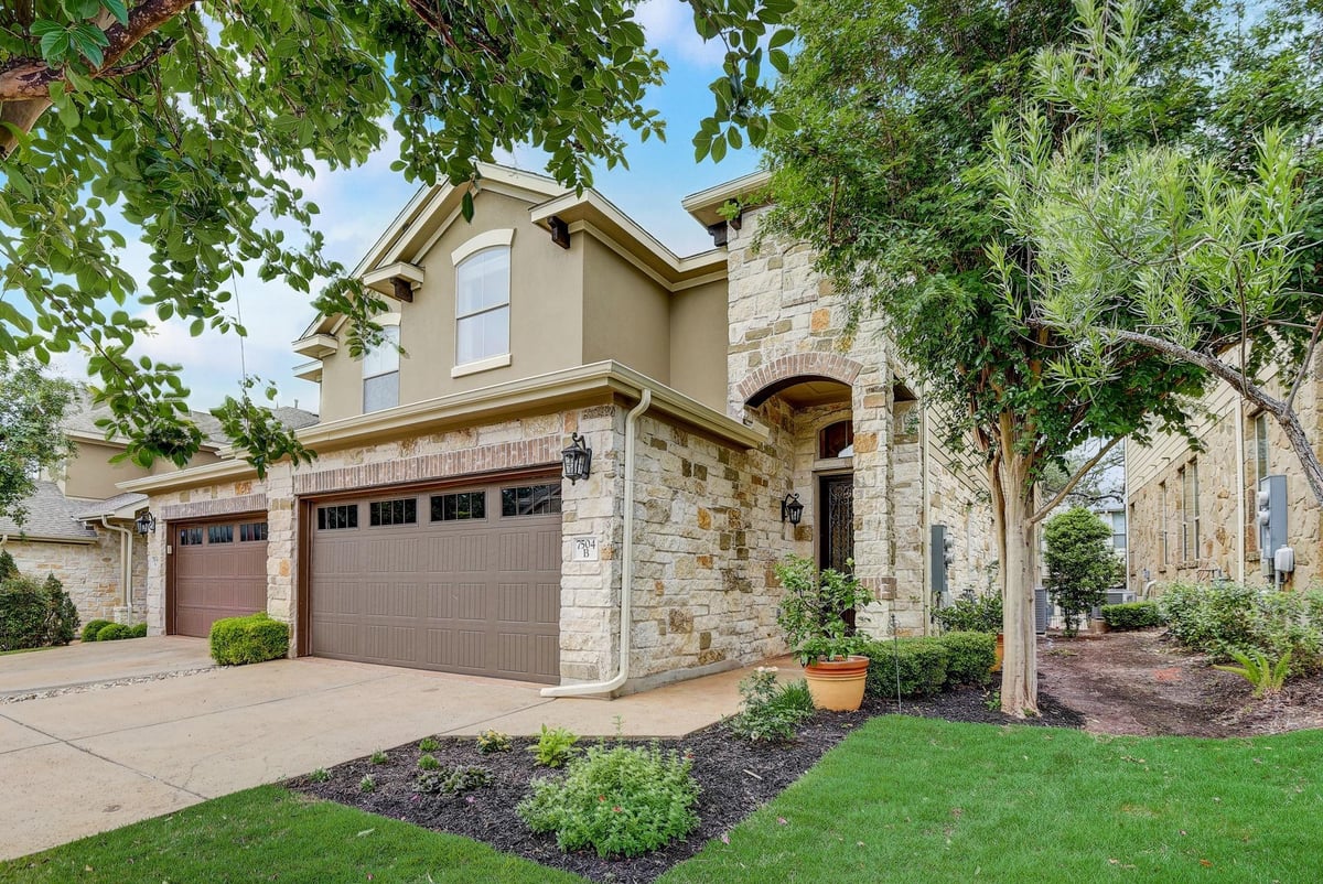 View 7504 Colina Vista Loop Unit #B in Colina Vista Condo 7504 Colina Vista Loop Unit #B - front exterior - Luxury home in Colina Vista Condo, Austin, TX