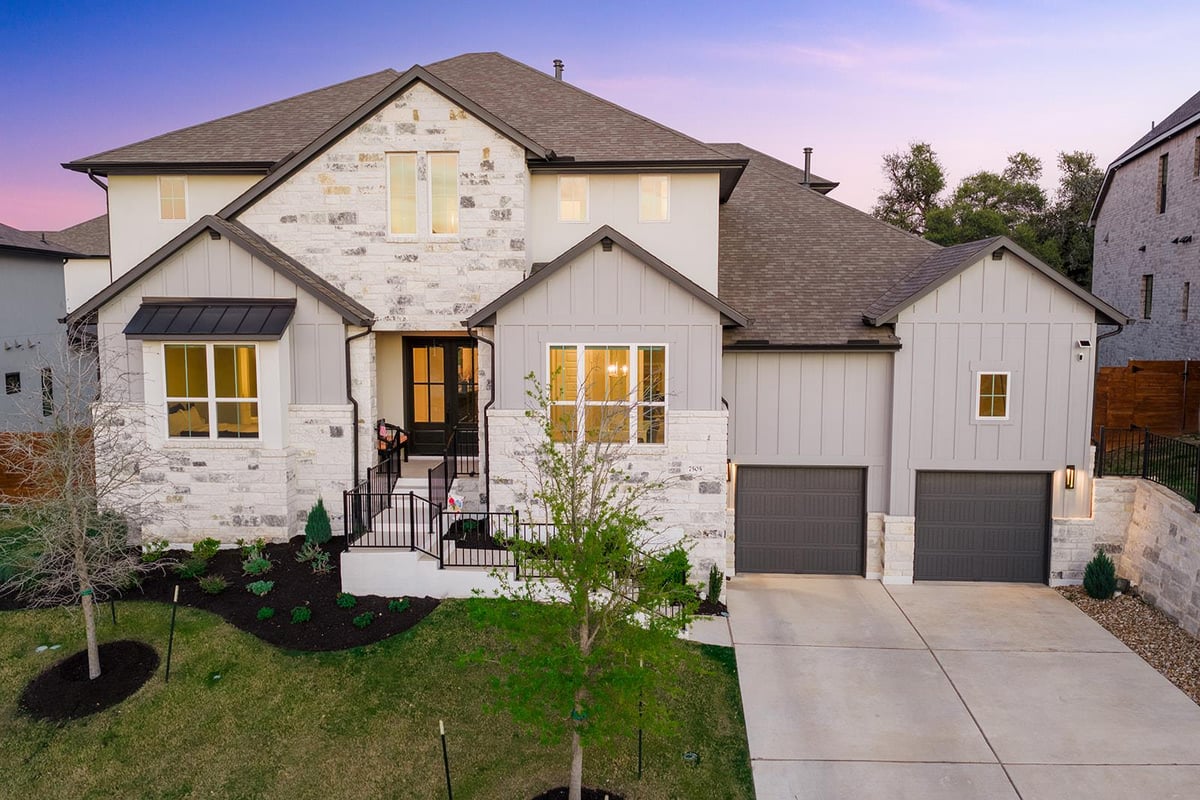 View 7505 Becasseau DR in Provence 7505 Becasseau DR - front exterior - Luxury home in Provence, Austin, TX