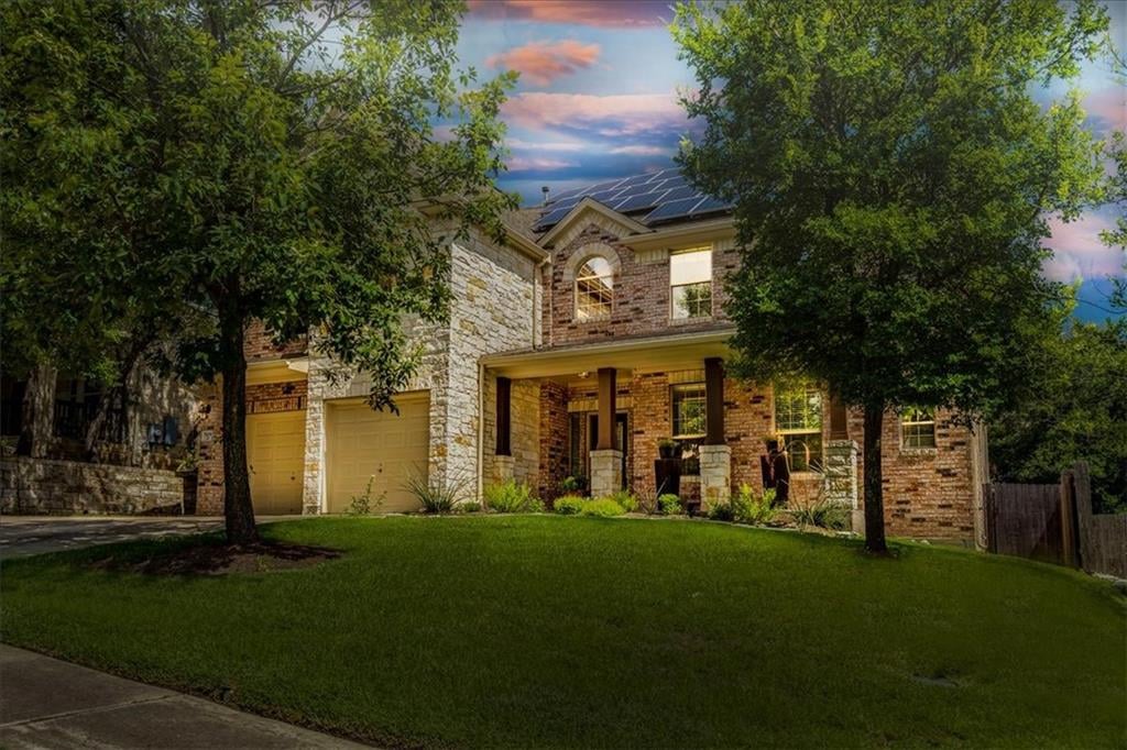 View 7508 Bonniebrook DR in Lantana Single Family Sec 02 7508 Bonniebrook DR - front exterior - Luxury home in Lantana Single Family Sec 02, Austin, TX