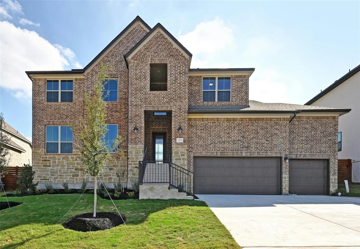 View 7513 Becasseau DR in Provence 7513 Becasseau DR - front exterior - Luxury home in Provence, Austin, TX