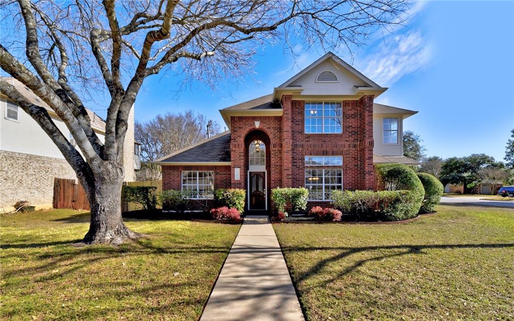 View 7513 Vail Valley Dr in Beckett Meadows Sec 01 7513 Vail Valley Dr - front exterior - Luxury home in Beckett Meadows Sec 01, Austin, TX