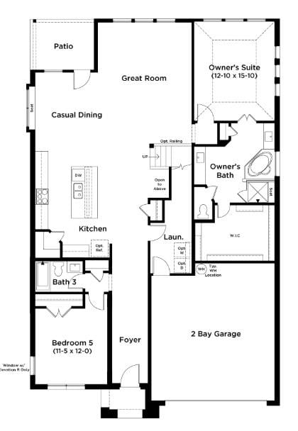 Living area at 755 Ginger St - 5 bed 3 bath home