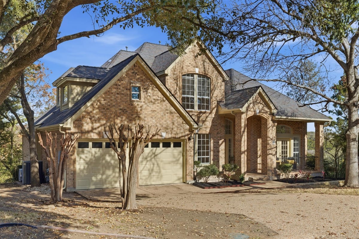 View 7600 Ashleaf CV in Great Hills 23 7600 Ashleaf CV - front exterior - Luxury home in Great Hills 23, Austin, TX