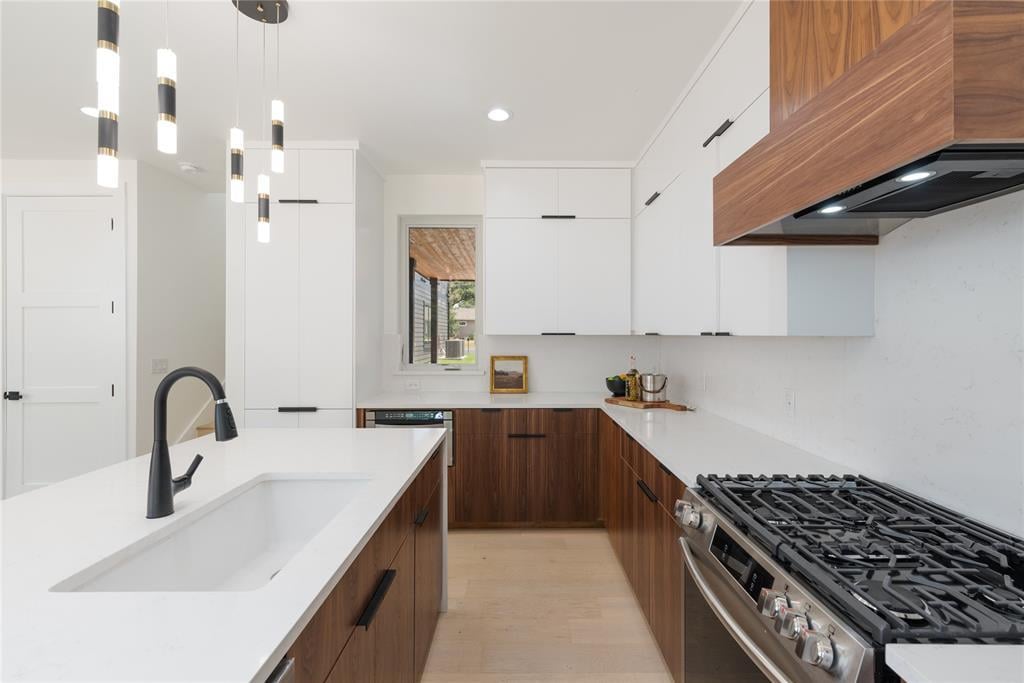 Primary bedroom at 7602 Northcrest Blvd Unit #2 - 2 bed 2 bath home