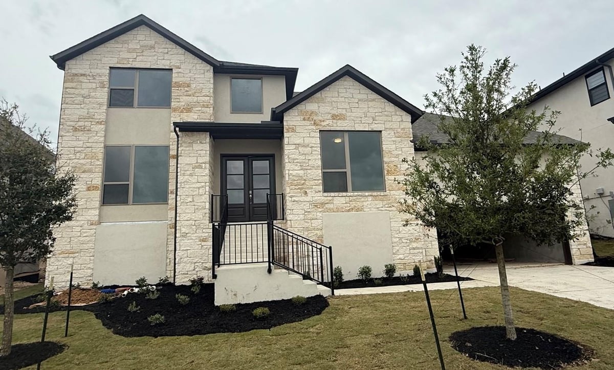 View 7605 Becasseau DR in Provence 7605 Becasseau DR - front exterior - Luxury home in Provence, Austin, TX