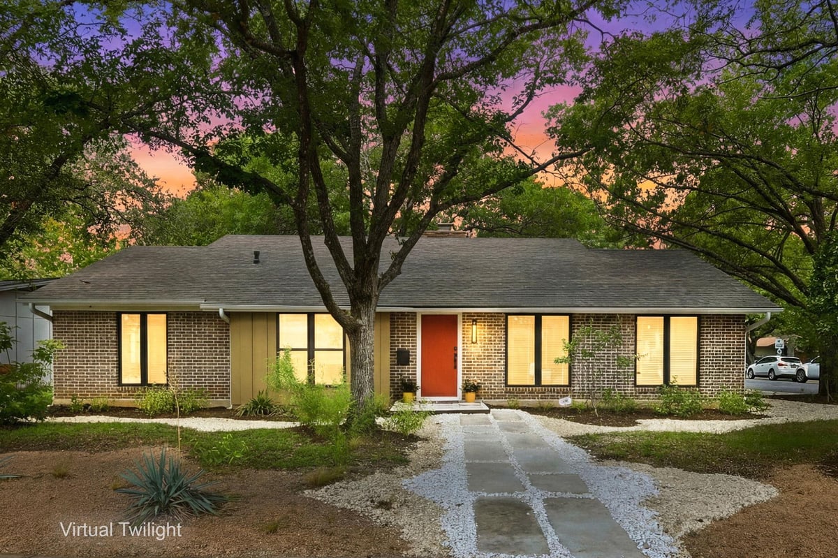 View 7612 Shoal Creek BLVD in Allandale Park Sec 09 7612 Shoal Creek BLVD - front exterior - Luxury home in Allandale Park Sec 09, Austin, TX