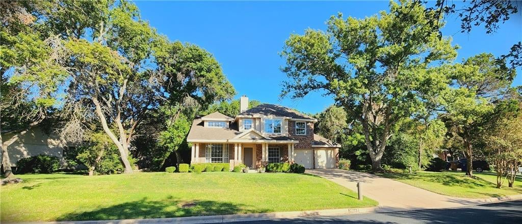View 7704 Basil Dr in Canyon Ridge Ph A Sec 01 7704 Basil Dr - front exterior - Luxury home in Canyon Ridge Ph A Sec 01, Austin, TX