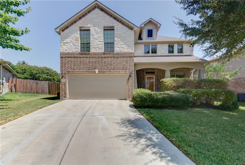 View 7705 Stephany Taylor Dr in Taylor Estates Sec 01 7705 Stephany Taylor Dr - front exterior - Luxury home in Taylor Estates Sec 01, Austin, TX