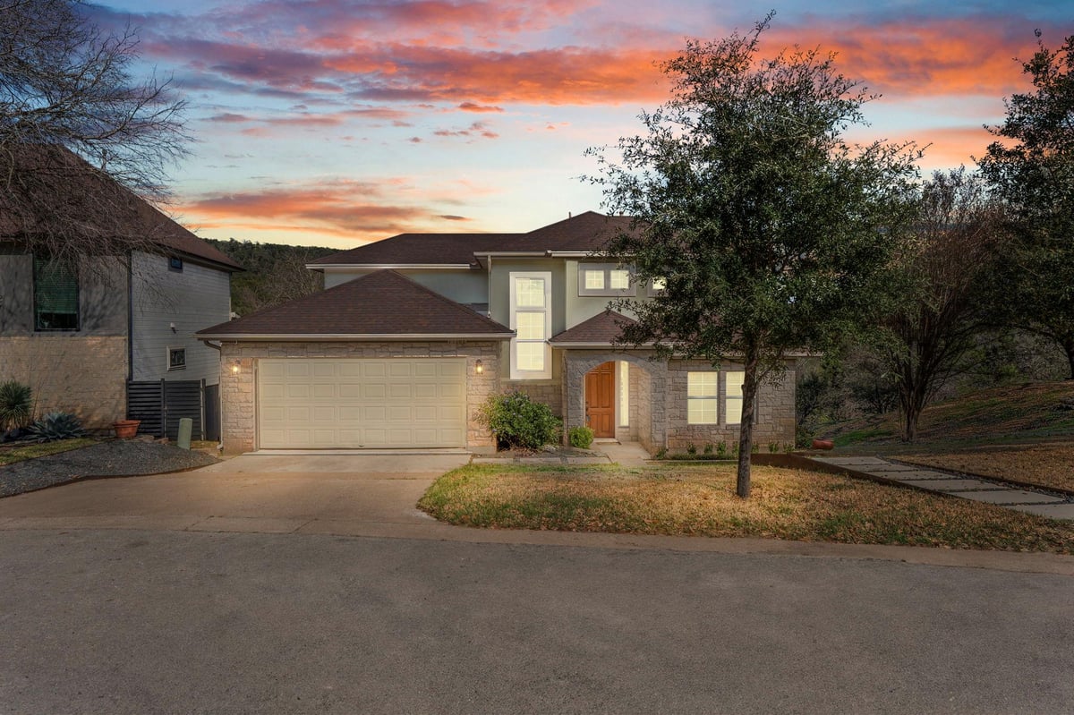 View 7716 Waldon Dr in Lakewood Sec 05-B 7716 Waldon Dr - front exterior - Luxury home in Lakewood Sec 05-B, Austin, TX