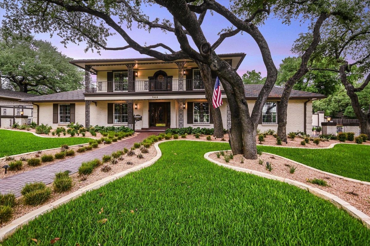 View 7802 Shadyrock DR in Northwest Hills Mesa Oaks Ph 5-B 7802 Shadyrock DR - front exterior - Luxury home in Northwest Hills Mesa Oaks Ph 5-B, Austin, TX
