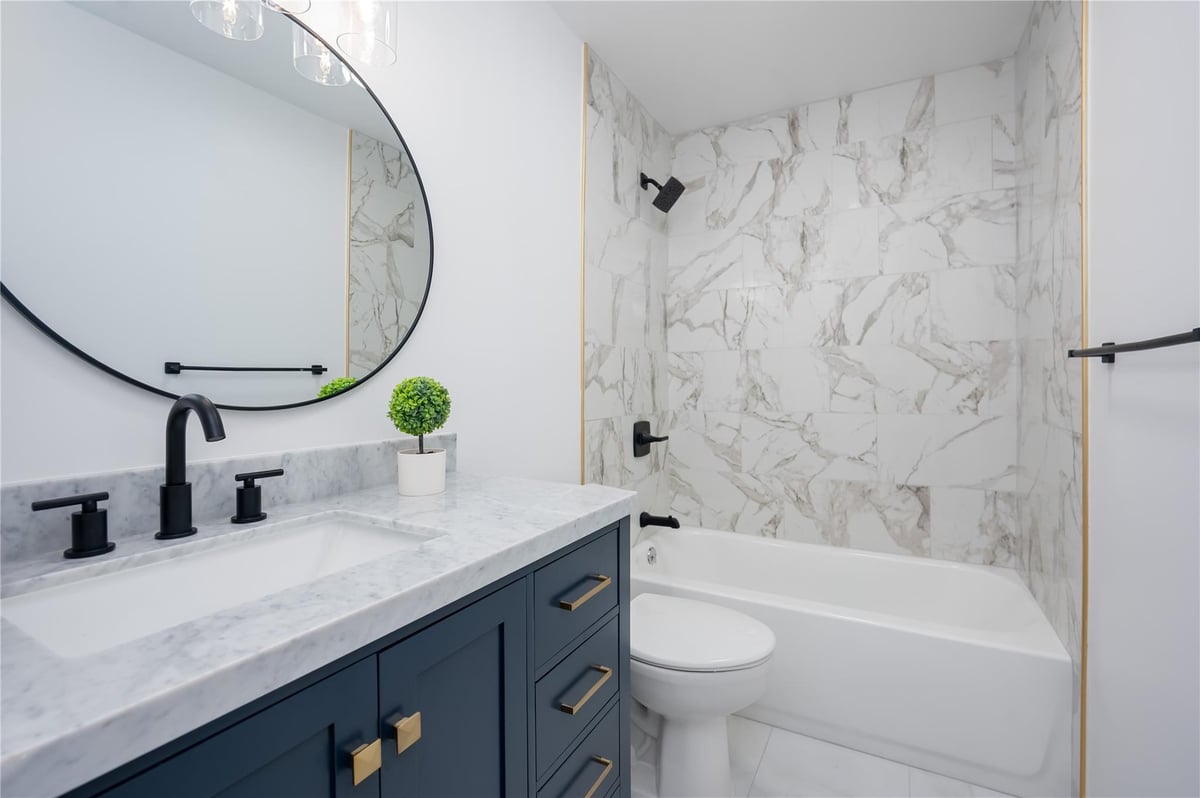 Bathroom at 7803 Manassas Dr - 3 bed 2 bath home