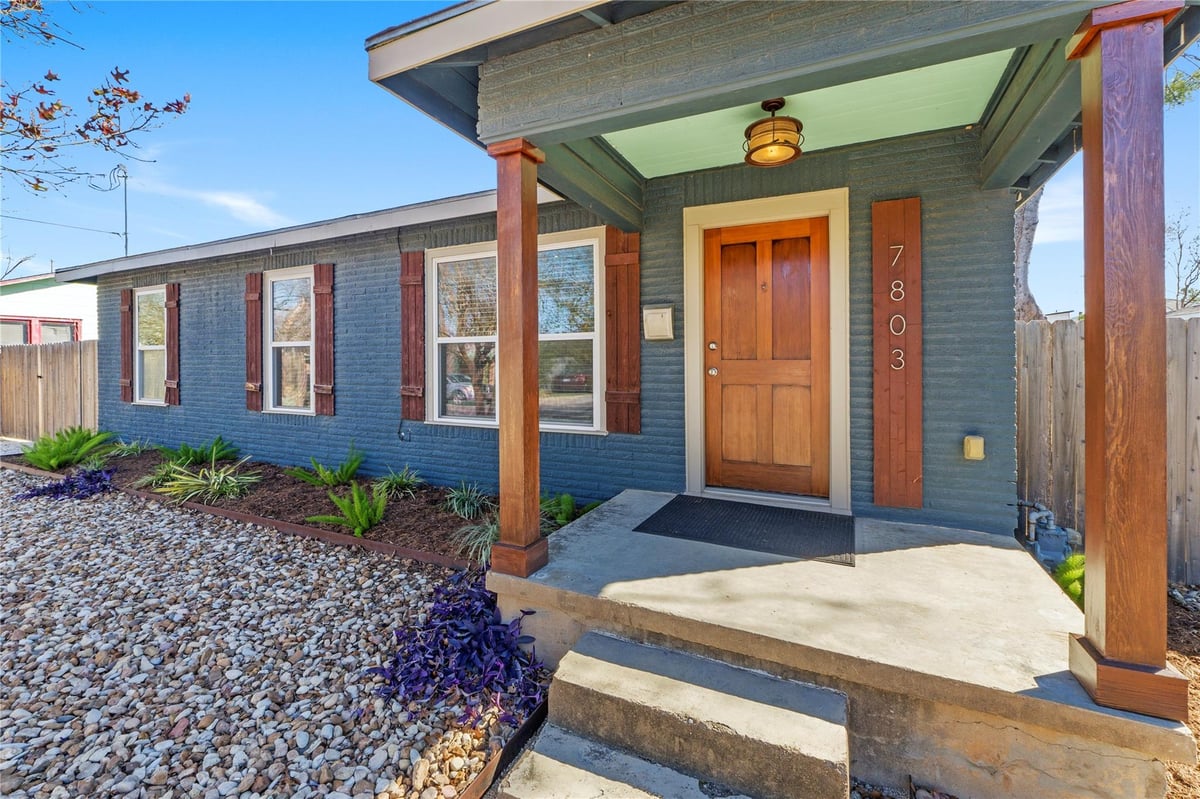 View 7803 Watson St in Northgate Add 7803 Watson St - front exterior - Luxury home in Northgate Add, Austin, TX