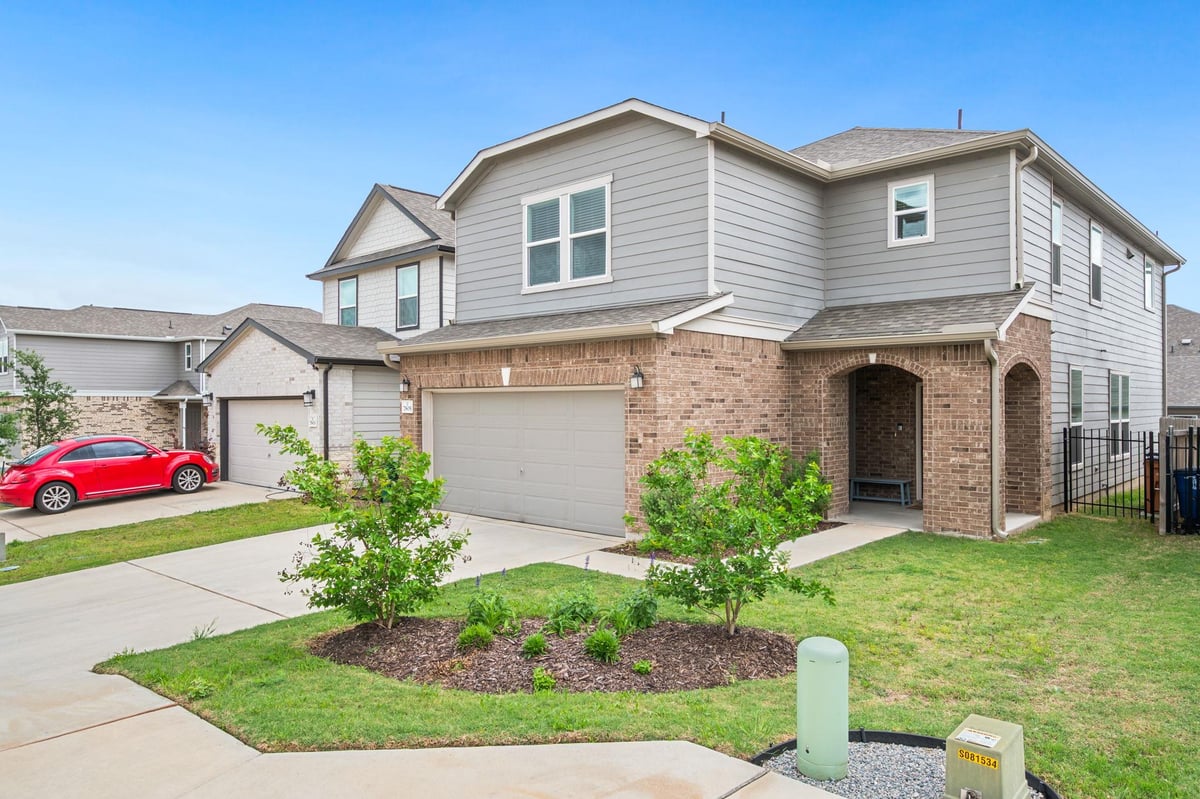 View 7805 House Finch DR in McKinney Crossing 7805 House Finch DR - front exterior - Luxury home in McKinney Crossing, Austin, TX