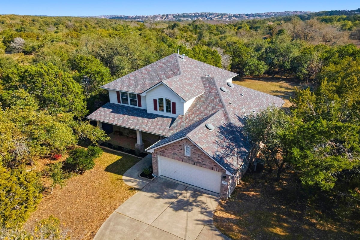 View 7805 Pitter Pat LN in Westview Estates 7805 Pitter Pat LN - front exterior - Luxury home in Westview Estates, Austin, TX