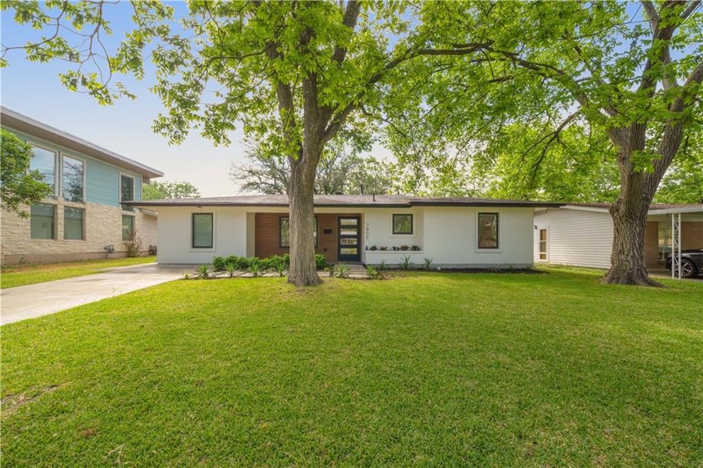 View 7805 Tisdale Dr in Jefferson Village 7805 Tisdale Dr - front exterior - Luxury home in Jefferson Village, Austin, TX