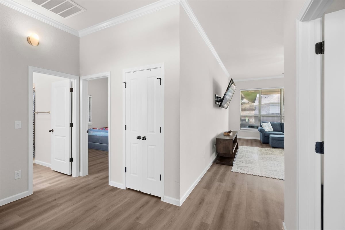 Primary bedroom at 7822  Kendall Hill Dr - 3 bed 2 bath home