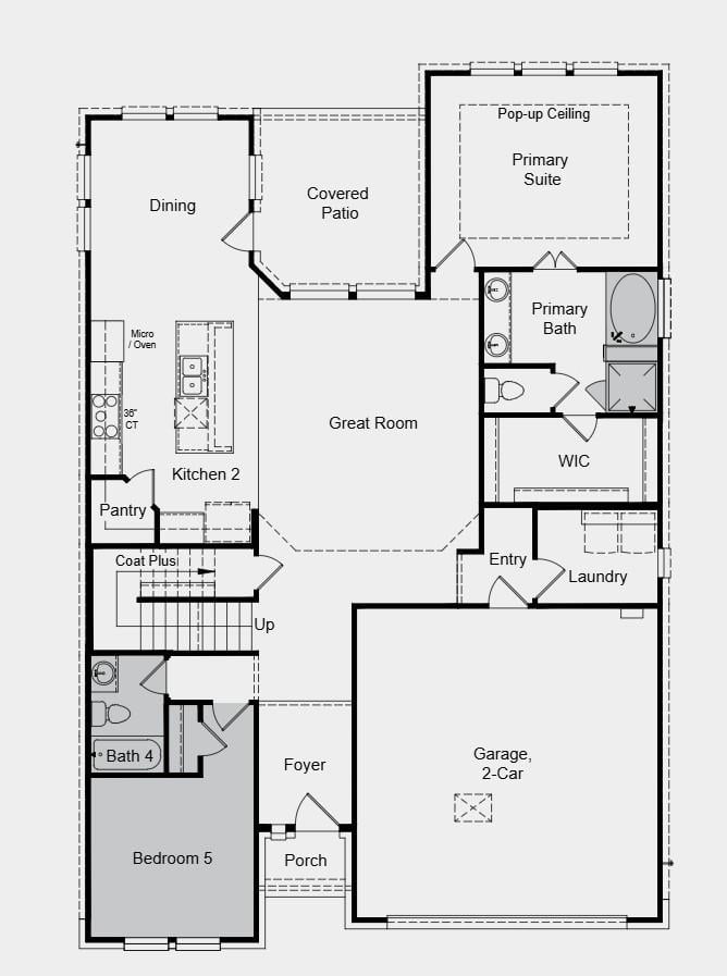 Living area at 784  Jackson River Loop - 5 bed 4 bath home